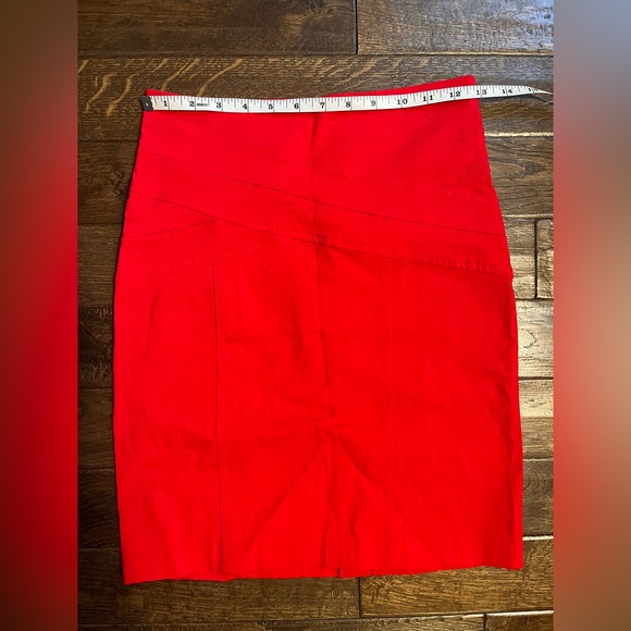 Reitmans petite red pencil skirt size xs - Picture 6 of 6